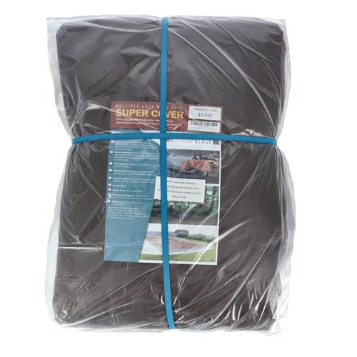 Wholesale TARP 40X40 BROWN/BLACK 1600FT² 10 MIL