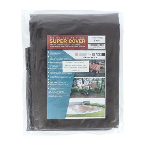 Wholesale TARP BROWN/BLACK 80FT² 20 MIL