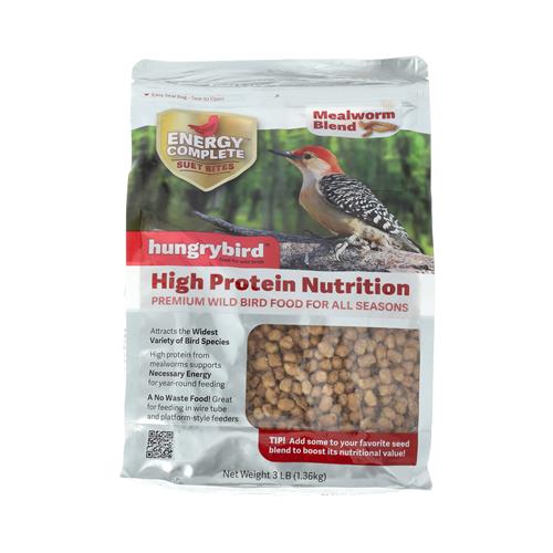 Wholesale HUNGRYBIRD 3LB ENERGY COMPLETE SUET BITES MEALWORK BLEND