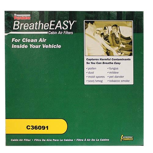 Wholesale PUROLATOR BREATHE EASY CABIN AIR FILTER