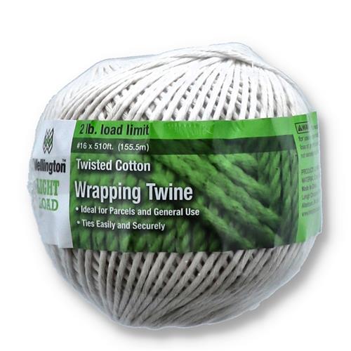 Wholesale 510'x16 TWISTED COTTON TWINE 2LB WLL