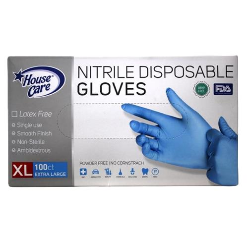Wholesale 100PCS NITRILE XL DISPOSABLE GLOVES
