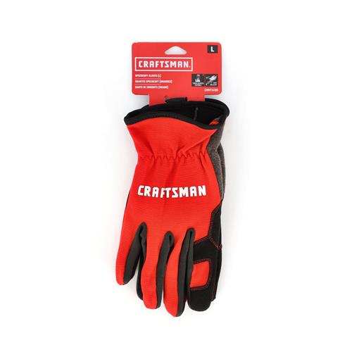 Wholesale CRAFTSMAN RED UTILTY SPEED CUFF WORK GLOVES LARGE