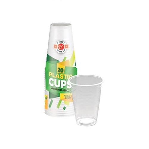 Wholesale 20CT 12OZ CLEAR PLASTIC CUPS