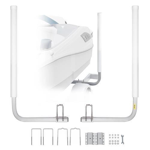 Wholesale VEVOR 2PC 60'' ADJUSTABLE BOAT TRAILER GUIDE POLE KIT WITH HARDWARE & PVC PIPES