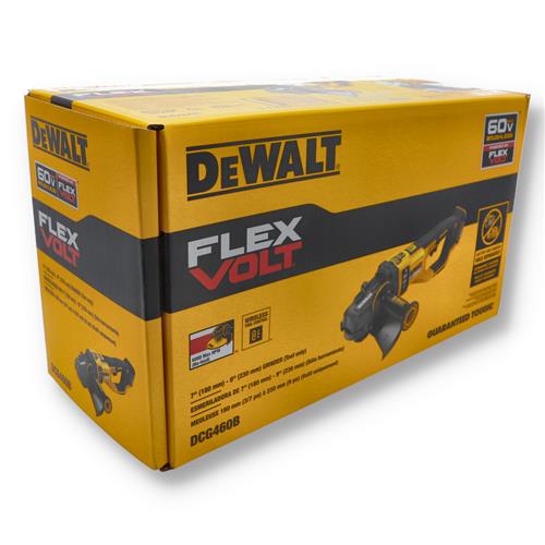 Wholesale DEWALT 60V MAX BRUSHLESS 7-9'' LARGE ANGLE GRINDER TOOL ONLY NO AMAZON SALES