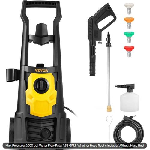 Wholesale VEVOR 2000 PSI ELECTRIC POWER WASHER WITH 30' HOSE & REEL