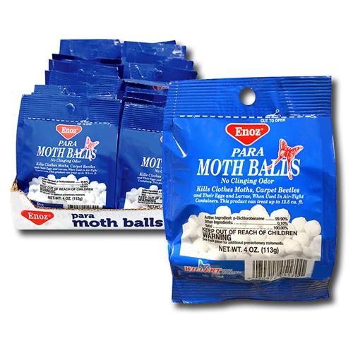 Wholesale Enzo Para Moth Balls 4 oz