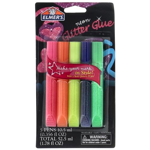 Jumbo Neon Glitter Glue