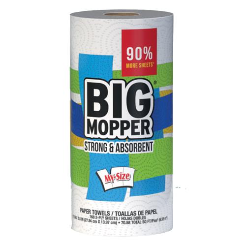 Wholesale use #E5747C1 BIG MOPPER PAPER TOWEL MY SIZE MEGA ROLL 168 sheets