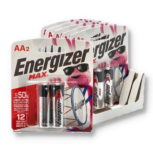 Wholesale ENERGIZER 2pk AA BATTERIES