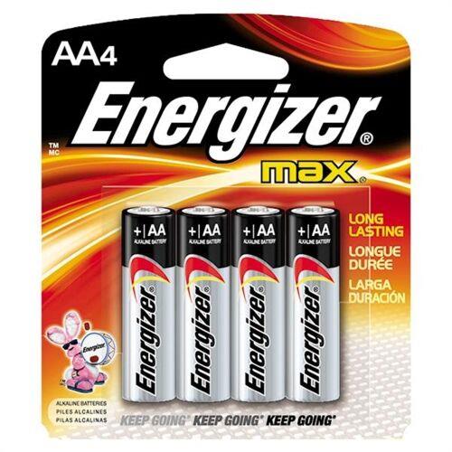 Wholesale ENERGIZER 4pk AA BATTERIES