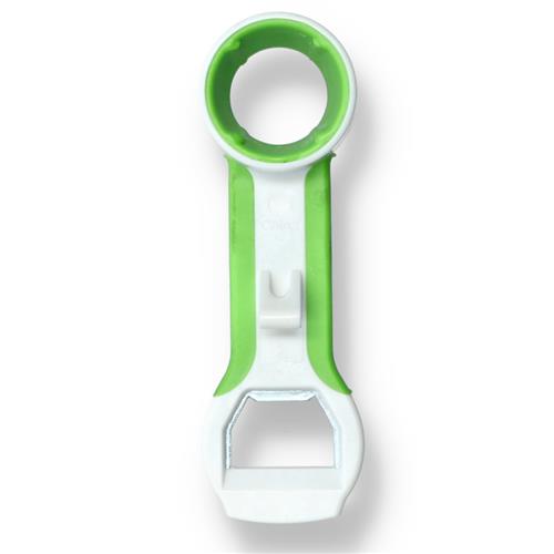 Wholesale EASY OFF 4-IN-1 BOTTLE OPENER WHITE & LIME GREEN