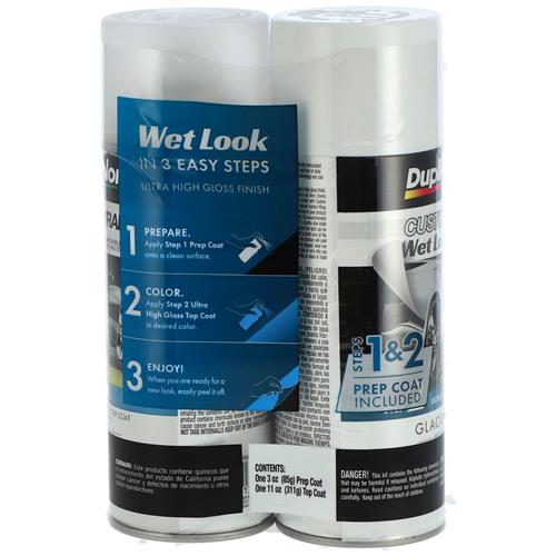 Wholesale 2PK WET LOOK CUSTOM WRAP GLACIER WHITE PREP & TOP COAT