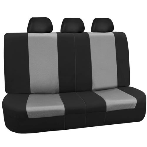 Wholesale FH GROUP BENCH SEAT COVERS -2 TONE BLACK & GRAY