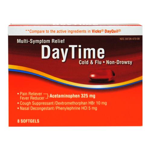 Wholesale PLD DayTime softgels Non-Drowsy (Vicks DayQuil)