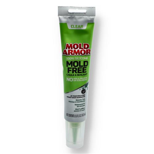 Wholesale z5.5oz MOLD FREE SILICONE CAULK & SEALANT CLEAR GLW