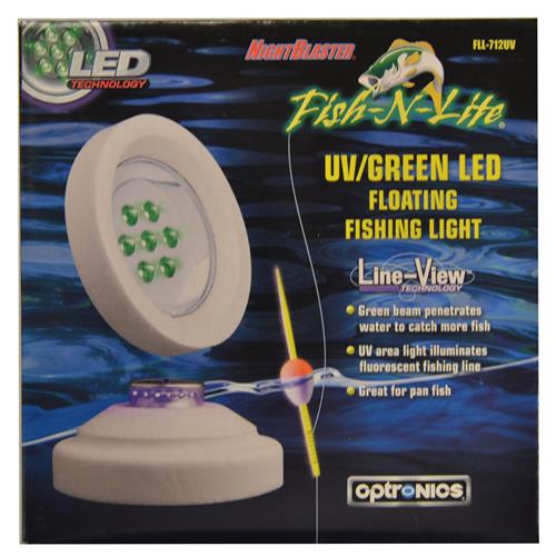 Wholesale ZFLOATING FISHING LIGHT UV/GREEN LED - GLW