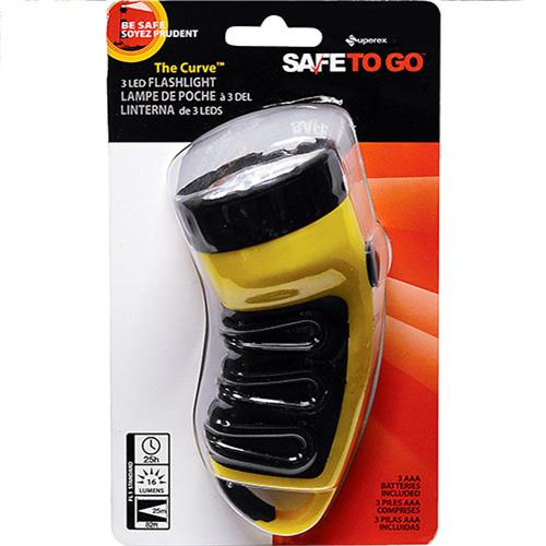 Wholesale ZSAFE TO GO CURVED FLASHLIGHT