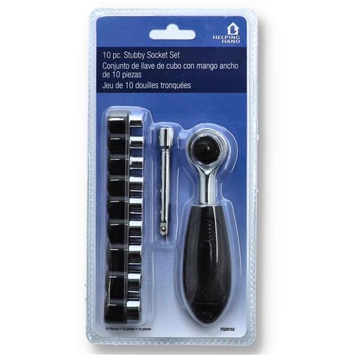 Wholesale Z10PC 1/4'' DRIVE STUBBY SOCKET SET