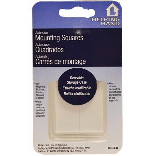 Wholesale Z24PC ADHESIVE MOUNTING SQUARES 3/4"" GLW