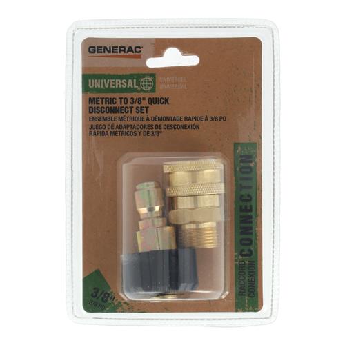 Wholesale ZGENERAC UNIVERSAL METRIC TO 3/8'' QUICK DISCONNECT SET - GLW