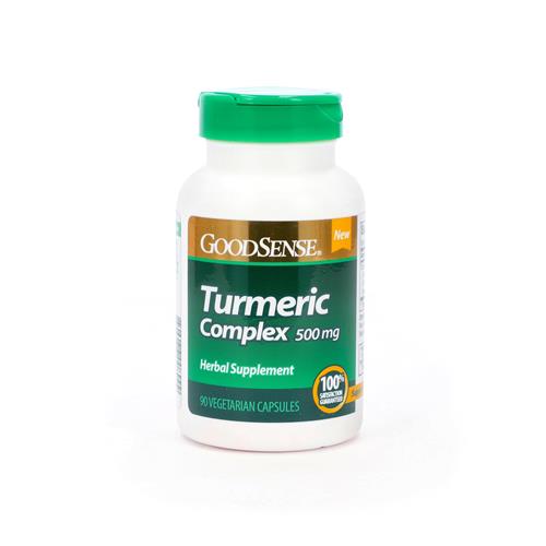 Wholesale GOOD SENSE 90CT TUMERIC COMPLEX 500MG VEG-CAPS