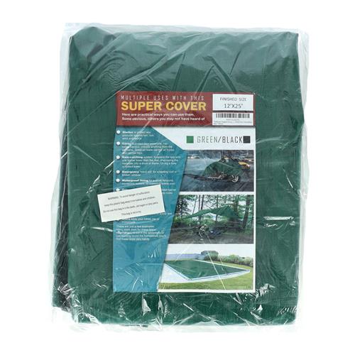 Wholesale TARP GREEN/BLACK 300FT² 10 MIL