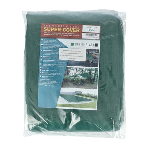Wholesale TARP GREEN/BLACK 432FT² 10 MIL