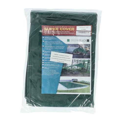 Wholesale TARP GREEN/BLACK 48FT² 10 MIL
