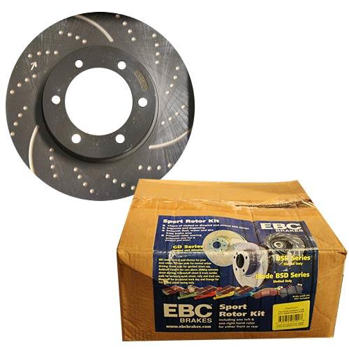 EBC GD Sport Front Rotors (276x26mm) | 01-05 Chrysler Sebring Coupe 3.0 main image 0