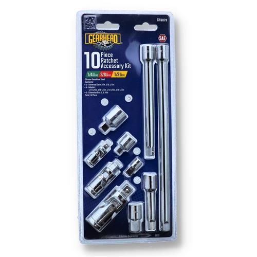 Wholesale Z10PC RATCHET ACCESSORY KIT 1/4,3/8 & 1/2'' DRIVE