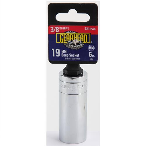 Wholesale zGEARHEAD 3/8'' DRIVE 19mm DEEP SOCKET