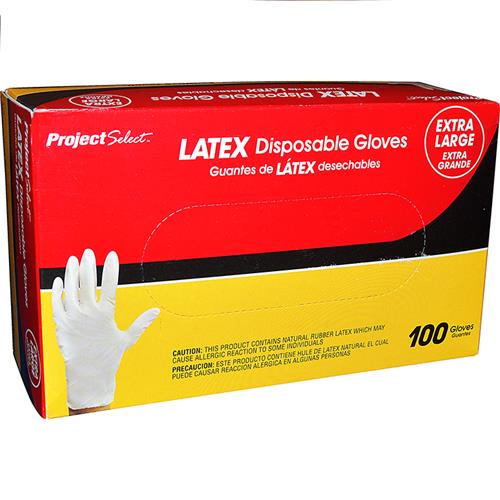 Wholesale Z100ct LATEX GLOVES X-LARGE