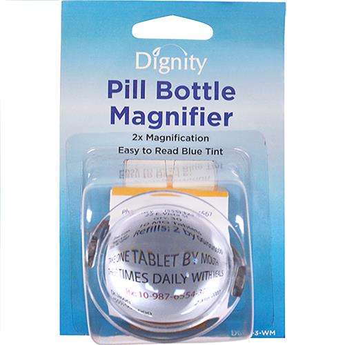 Wholesale ZPILL BOTTLE MAGNIFIER 2X GLW
