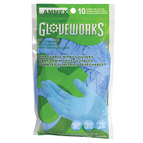 Wholesale Gloveworks Nitrile 10pk Disposable Gloves