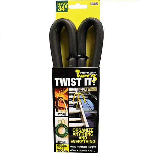 Wholesale Z2pc 34"" Twist N' Stay -Black V