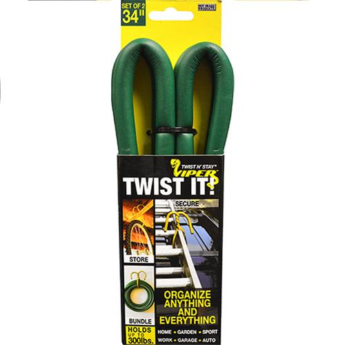 Wholesale Z2pc 34"" Twist N' Stay -Green Viper