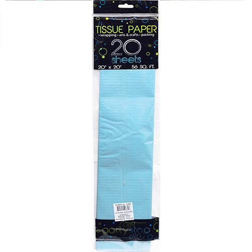 Wholesale ZTISSUE PAPER -BLUE 20 SHEET