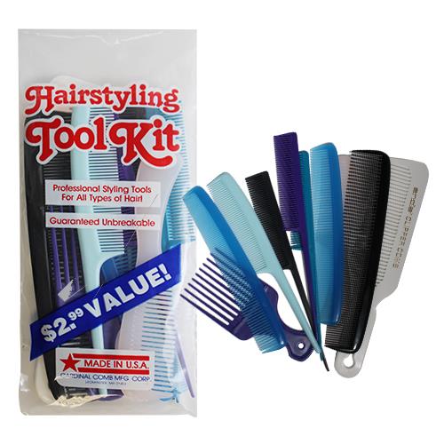 Wholesale Z10PC HAIRSTYLING COMB TOOL KIT