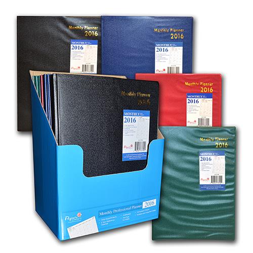 Wholesale 2016 Monthly Professional Planner 4 Assorted in Co