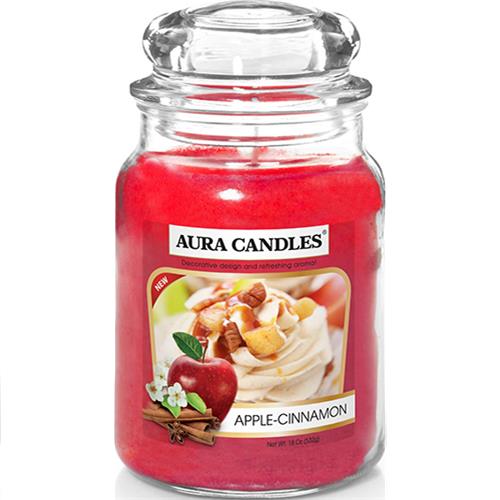 Wholesale 18CT Jar Candle Apple Cinnamon