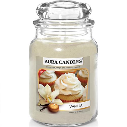 Wholesale 18CT Jar Candle Vanilla