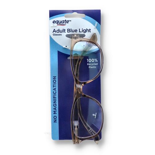 Wholesale EQUATE ADULT BLUE LIGHT GLASSES NO MAGNIFICATION