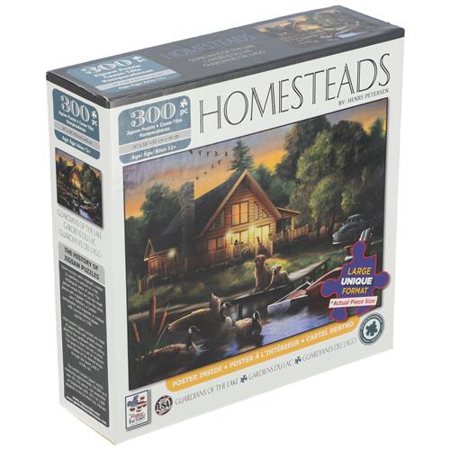 Wholesale 300PC HOMESTEAD GUARDIANS OF THE LAKE LARGE FORMAT PUZZLE