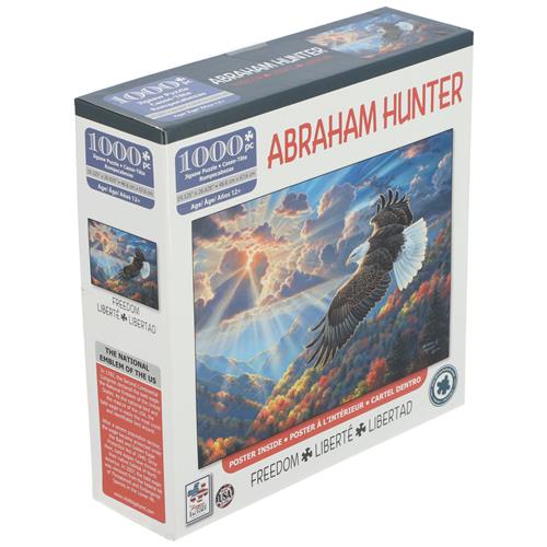 Wholesale z1000pc ABRAHAM HUNTER FREEDOM PUZZLES