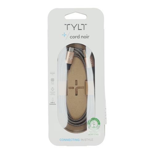 Wholesale 4' LIGHTNING TO USB-A DATA WOVEN CABLE ROSE GOLD ENG/FR