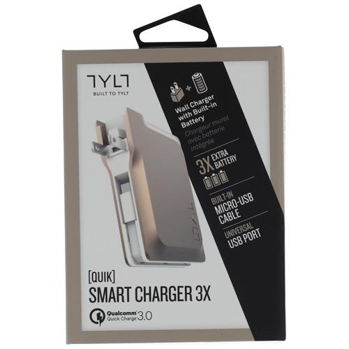 Wholesale SMART WALL CHARGER w/6,700 mAh POWER BANK LIGHTNING CONNECTOR