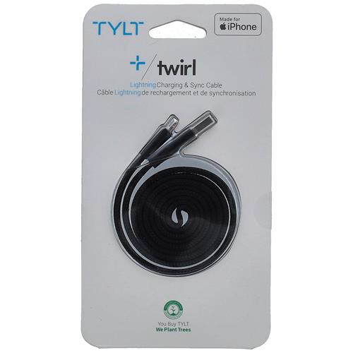 Wholesale TWIRL TANGLE FREE LIGHTNING CHARGE & SYNC CABLE ENG/FR