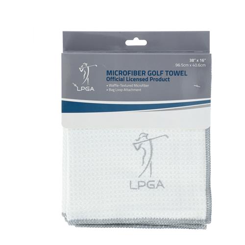 Wholesale LPGA 38x16"" MICROFIBER GOLF TOWEL (NO ADVERTISING)(NO AMAZON/INTERNET SALES)